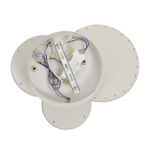 8380/60CL LN Умная люстра потолочная с ПДУ и голосовым управлением LED 60W 3000-6500К 220V LEDIO