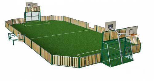 Площадка MUGA, 13x26 - WPC