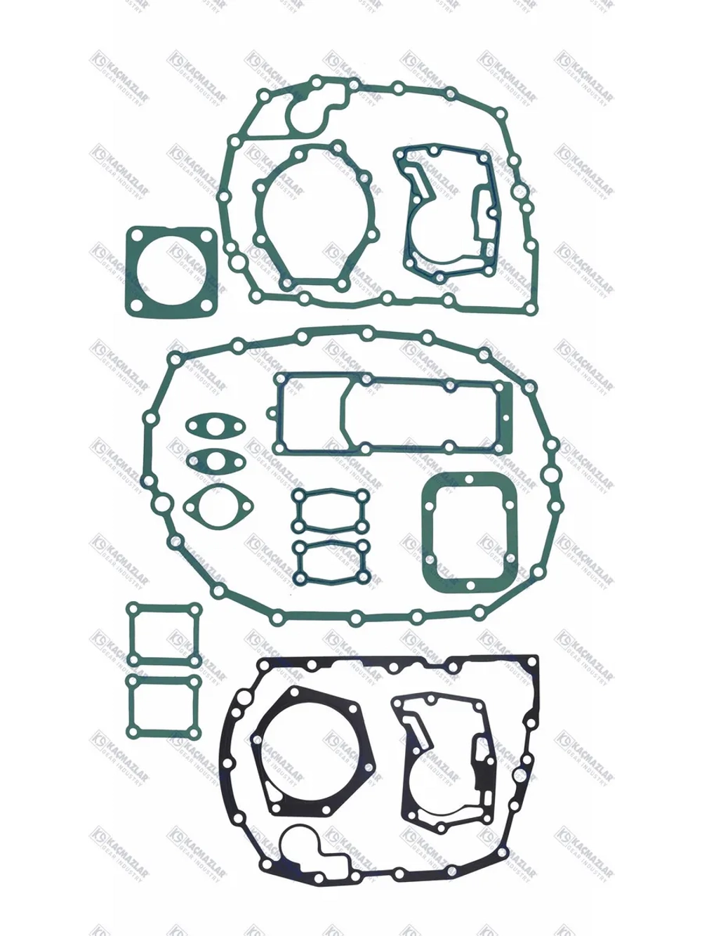 К-т прокладок (к) КПП /MAN,DAF,Renault,Iveco ZF