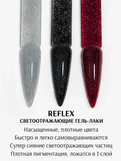 Набор светоотражающих гель-лаков REFLEX 01