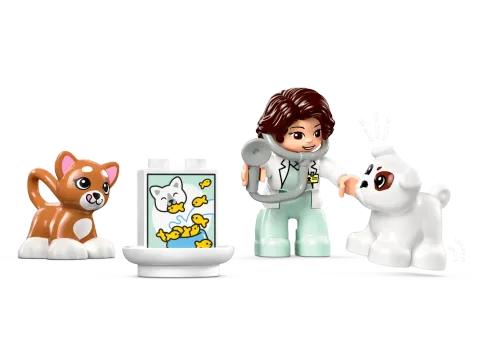 Конструктор LEGO Duplo 10438 Визит в ветеринарную клинику
