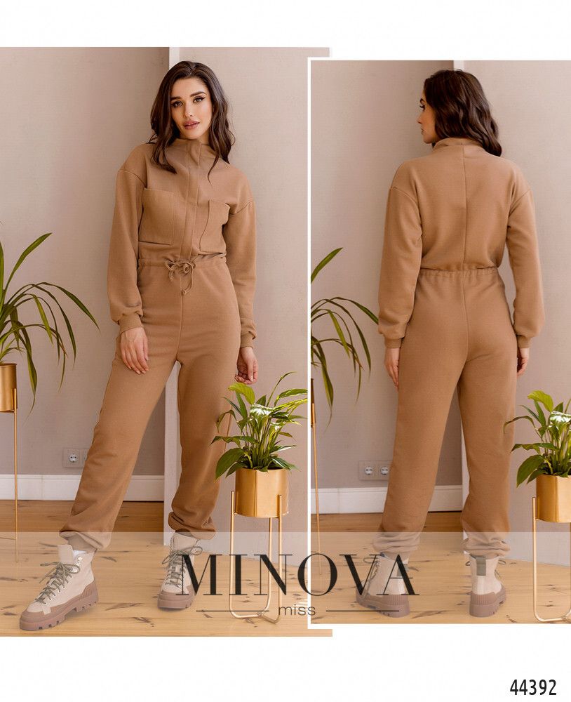 Комбинезон 2168-бежевый Minova Комбинезон 2168-бежевый Minova