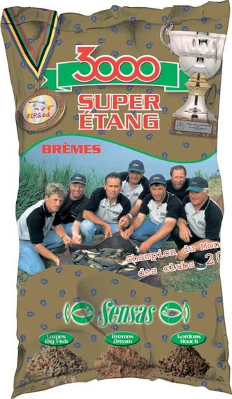 Прикормка Sensas 3000 Super ETANG Bremes 1кг