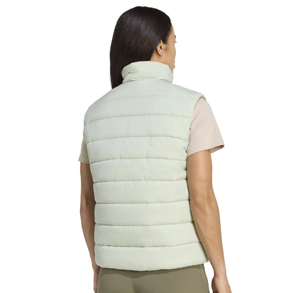Женский теннисный жилет Adidas Terrex Multi Essentials Climawarm Insulated - halogen green