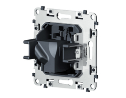 VM185 Механизм компьютерной розетки RJ-45 (8P8C) CAT6A экранированной с автоматической защитной шторкой QUANT