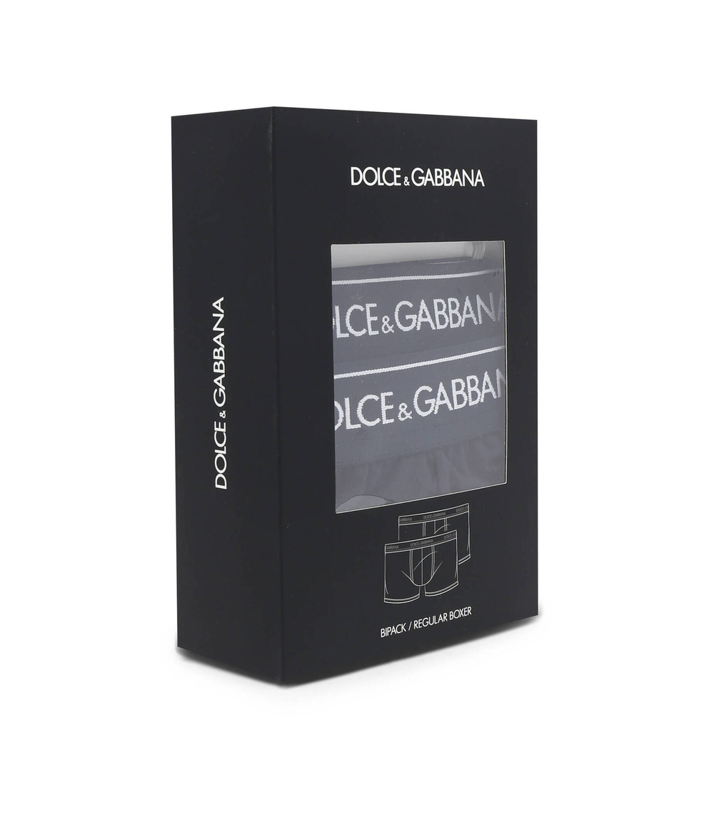 Трусики-боксеры 2шт. Dolce &amp; Gabbana - темно-синий(M9C07J ONN95)