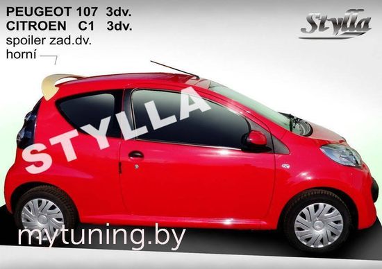 Спойлер для Peugeot 107 3D
