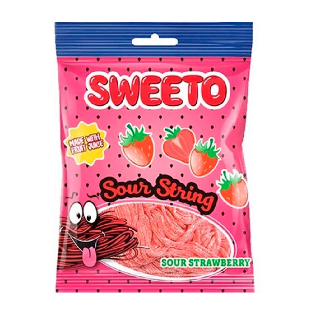 Мармелад Sweeto String клубника 80г