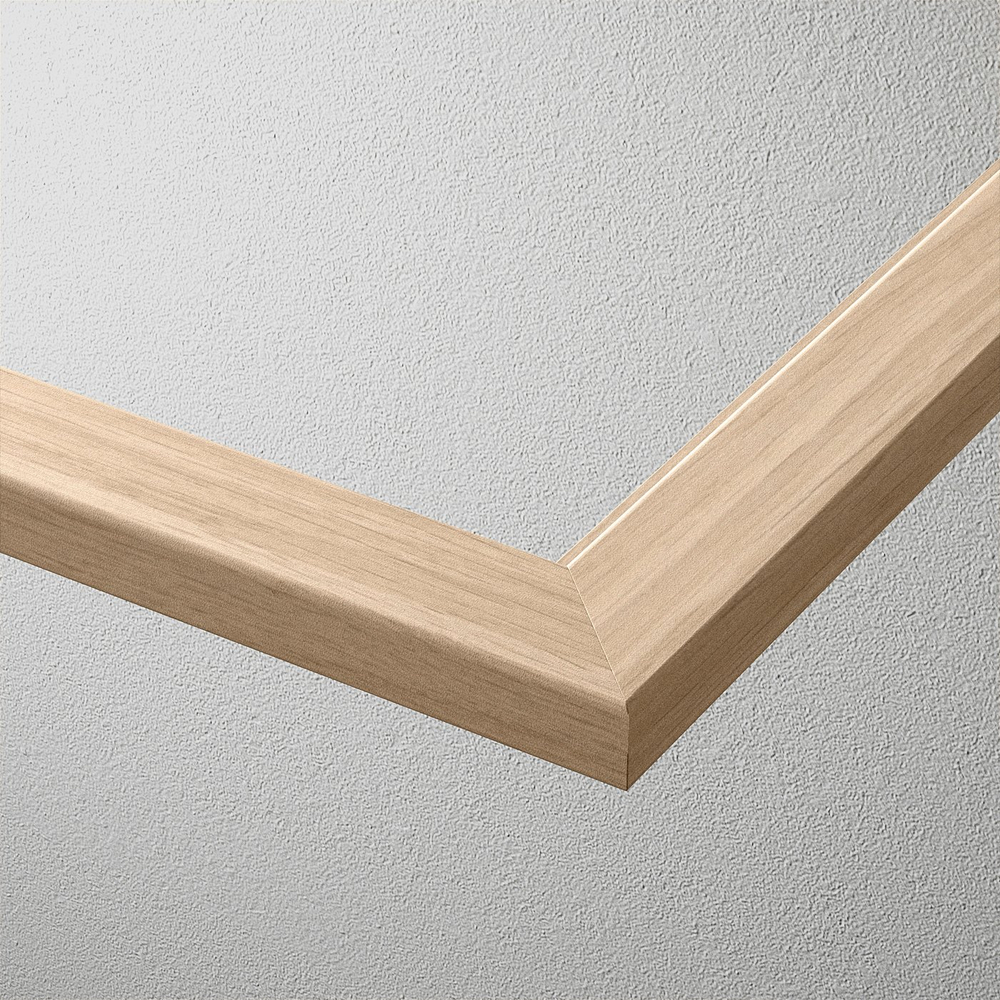 IKEA KOMPLEMENT  (ИКЕА КОМПЛЕМЕНТ)  -  Стеклянная полка - под дуб, беленый белым 50x58 см