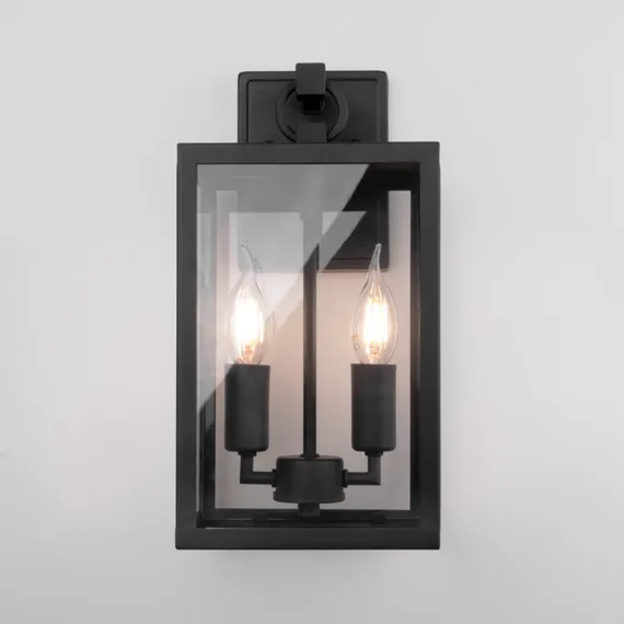 Настенный светильник уличный Candle 35150/D черный Elektrostandard