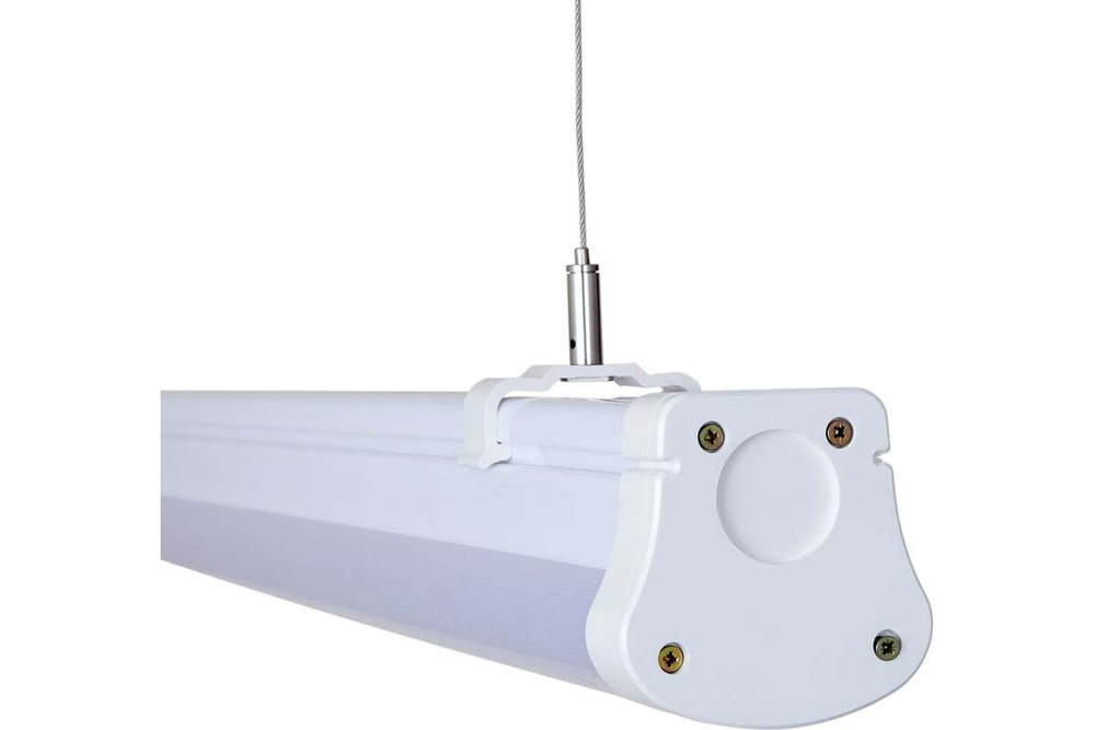 Cветильник LED ДСП Слимлайт VS321-IP65 54W-7250Lm 4000К Опал с БАП 3ч Белый