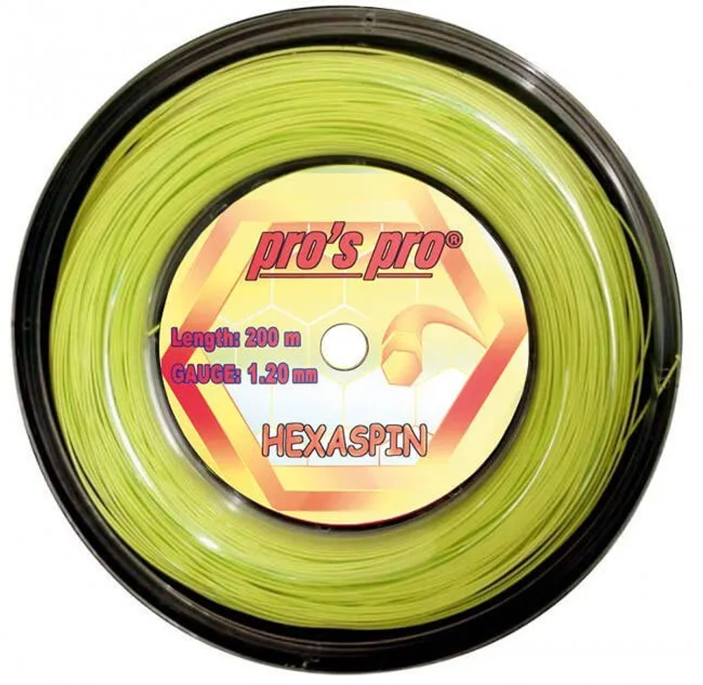 Струны теннисные Pro's Pro Hexaspin (200 m)
