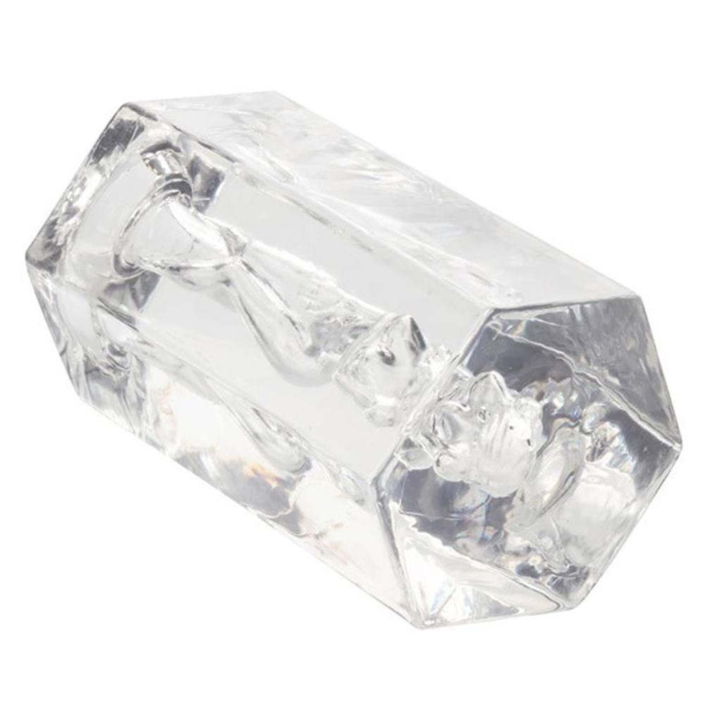 Прозрачный мастурбатор с внутренним рельефом в виде женского тела California Exotic Novelties Crystal SE-0892-05-3