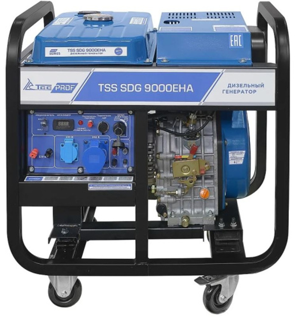 Генератор дизельный ТСС SDG 9000EHA
