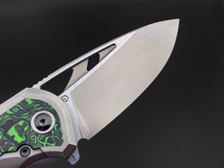 Складной нож Whale [M390 Jungle Wear carbon]