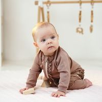 Слип на молнии с рюшей "Кокос" 0+