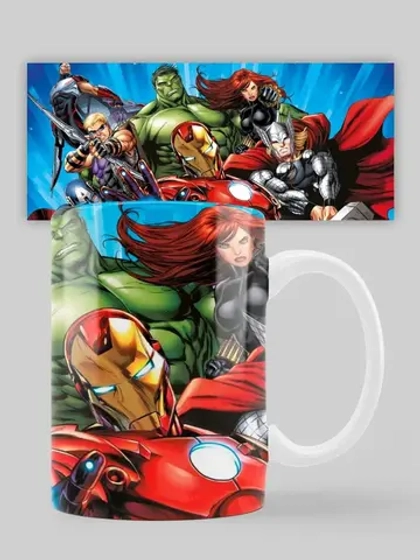 Кружка с принтом "Марвел Marvel"