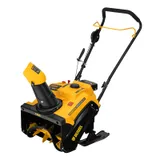 Бензиновая снегоуборочная машина SB 460 Sled, 99cc, лыжи ручной старт Denzel — фото 6