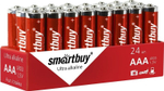 Батарейка алкалиновая Smartbuy LR03/4S (24/480)  SBBA-3A24S