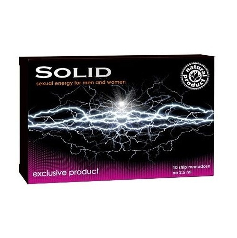 Возбуждающие капли унисекс КомФарм Solid