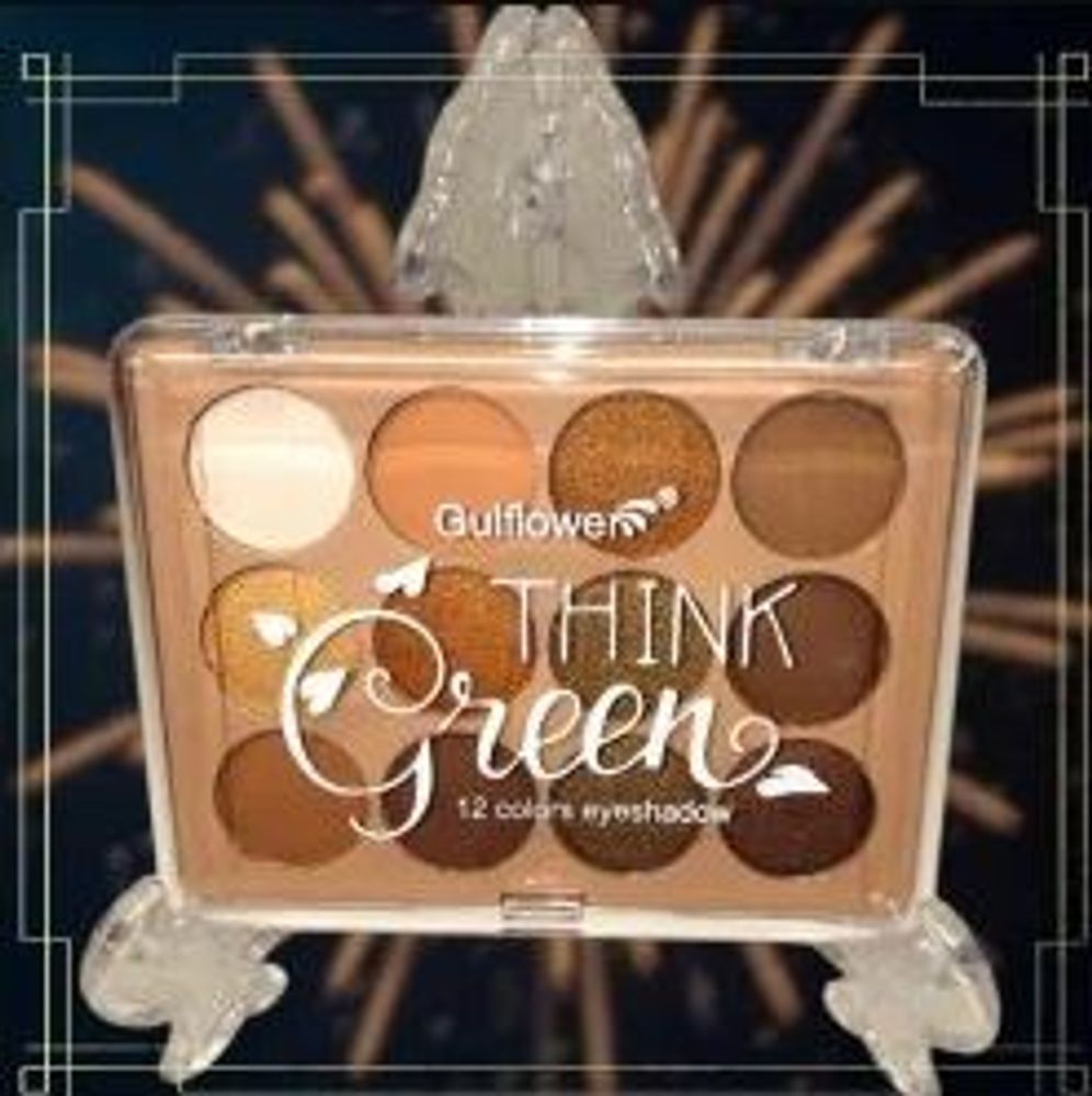 Палетка теней "Think Green" Gulflower