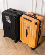 Чемодан Paul Frank "Far Trip" | 5 Weels+USB+Cup holder (Orange)