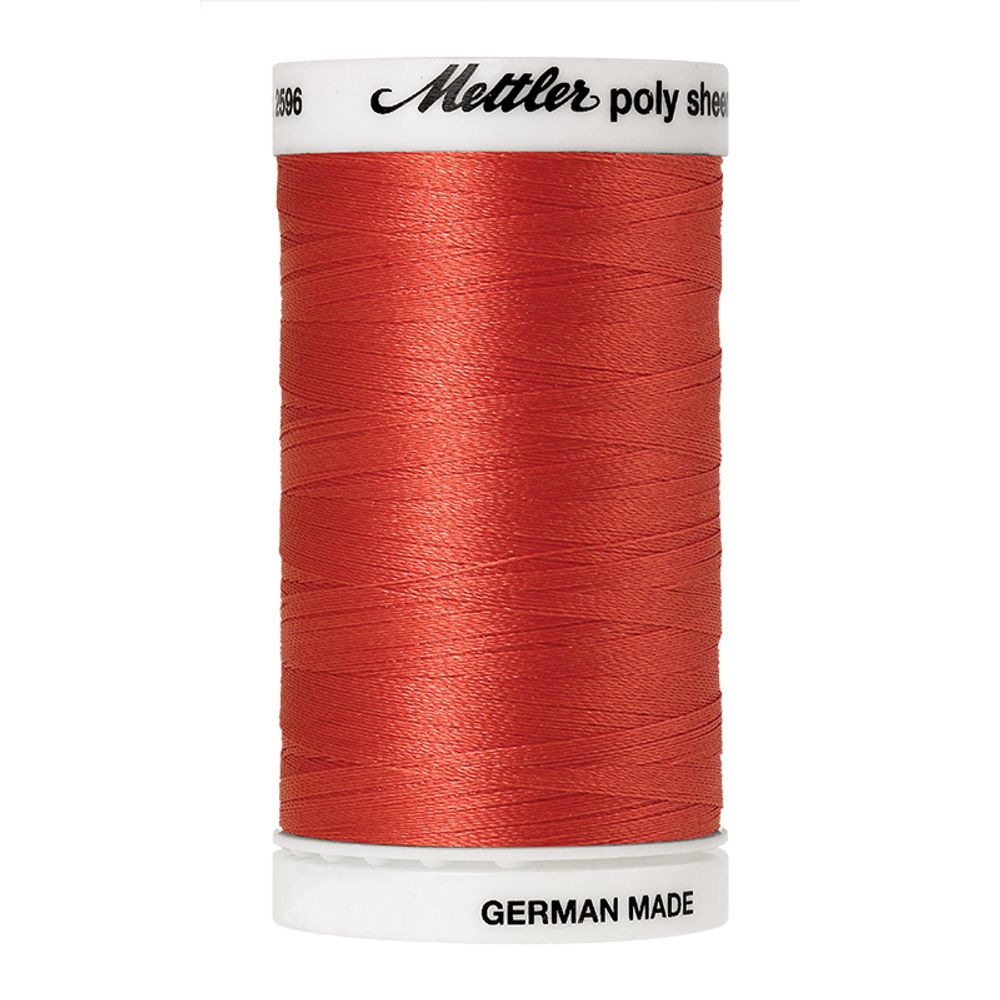 Нить вышивальная Mettler Poly Sheen #40 (800 м), 5 кат. | цв. 1600 Нить вышивальная Mettler Poly Sheen #40 (800 м), 5 кат. | цв. 1600