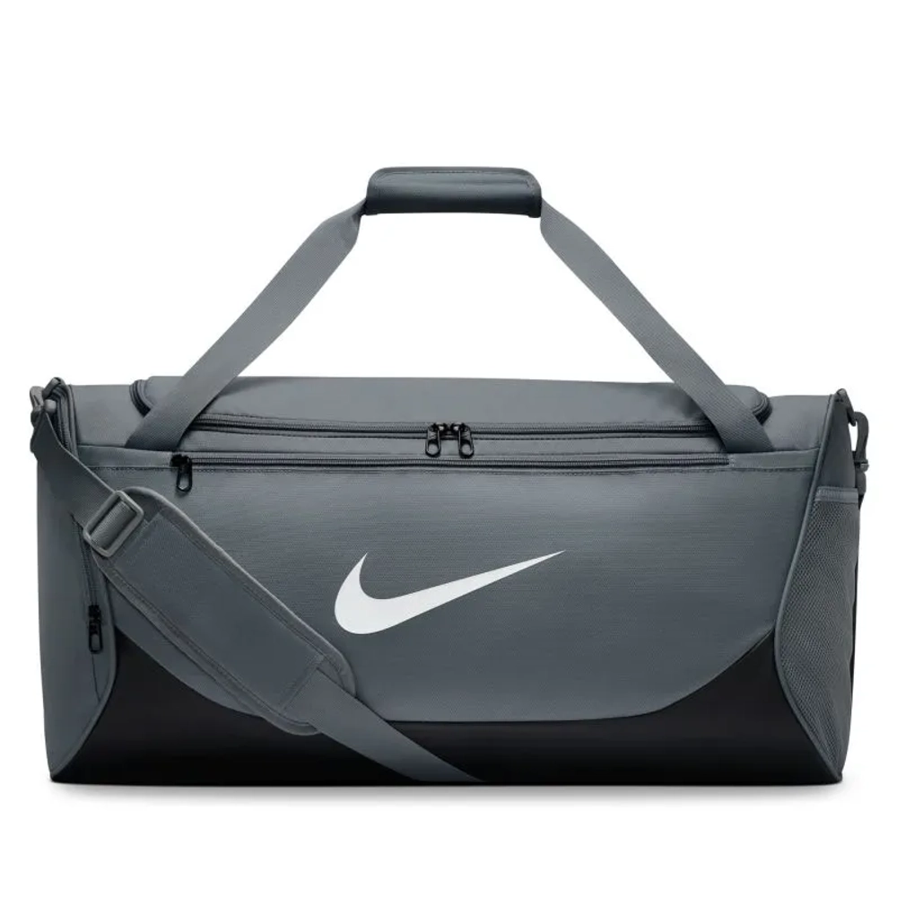 Сумка спортивная Nike Brasilia Training Duffel Medium - smoke gray/black/white