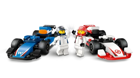 Конструктор LEGO City 60464 Болиды F1 Williams Racing и Haas F1