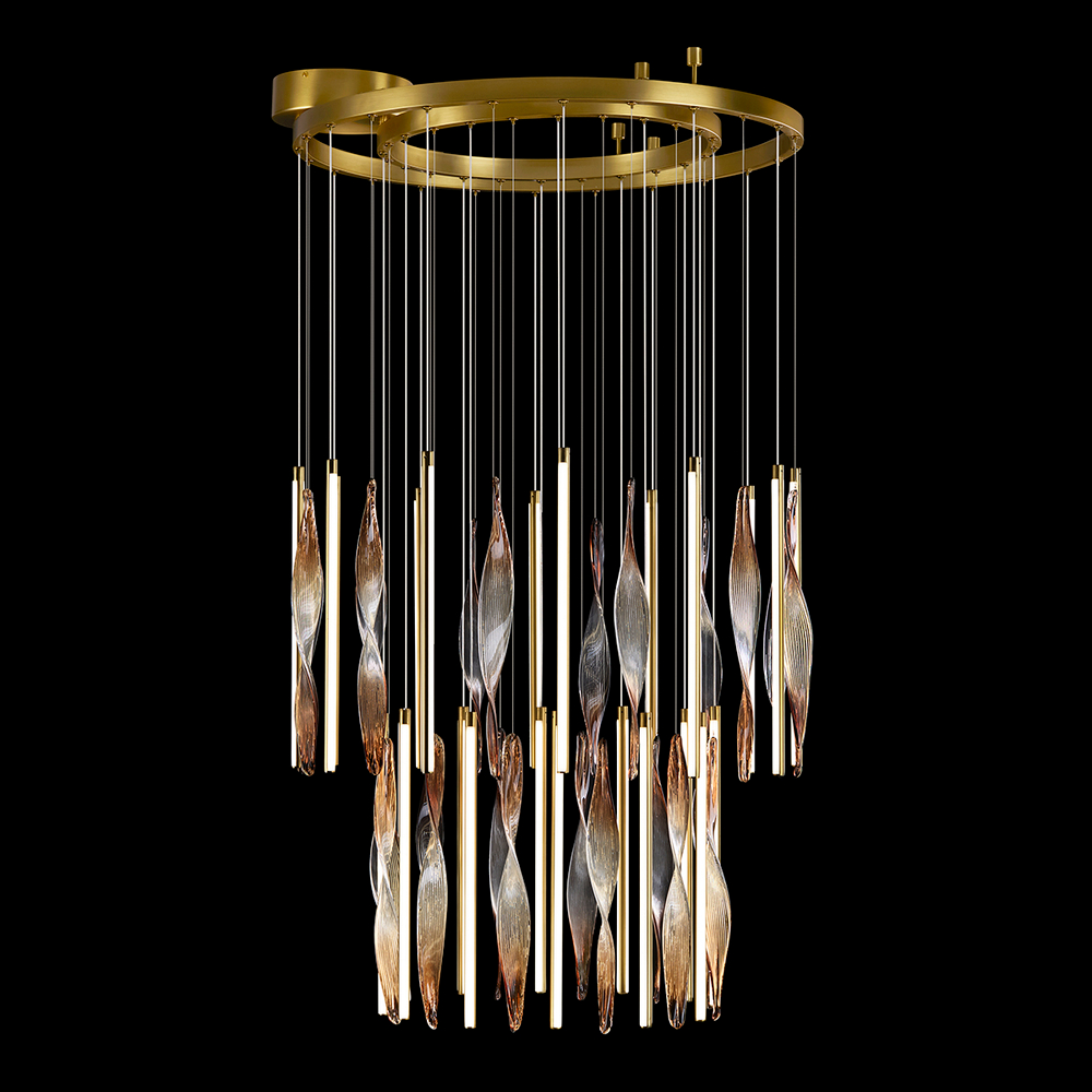 Подвесная светодиодная люстра Odeon Light SPIRA 5468/150L