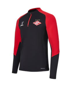 Джемпер тренировочный Jögel PREMIER PerFormDRY Spartak Training 1/4 Zip Top, черный