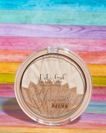 Хайлайтер+бронзер шимер для лица DoDo Girl Shimmer 2in1 Highlighter + Bronzer тон 03