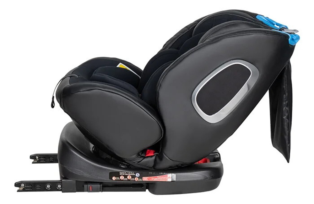 Автокресло Farfello YB102A Isofix 0-36 кг Black PU/черный