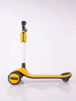 Самокат ТТ Shattle yellow 1/4 желтый