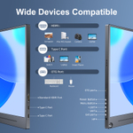 15.6" Портативный игровой монитор UPERFECT Uplays-T03 1920x1080, 60 Гц, IPS