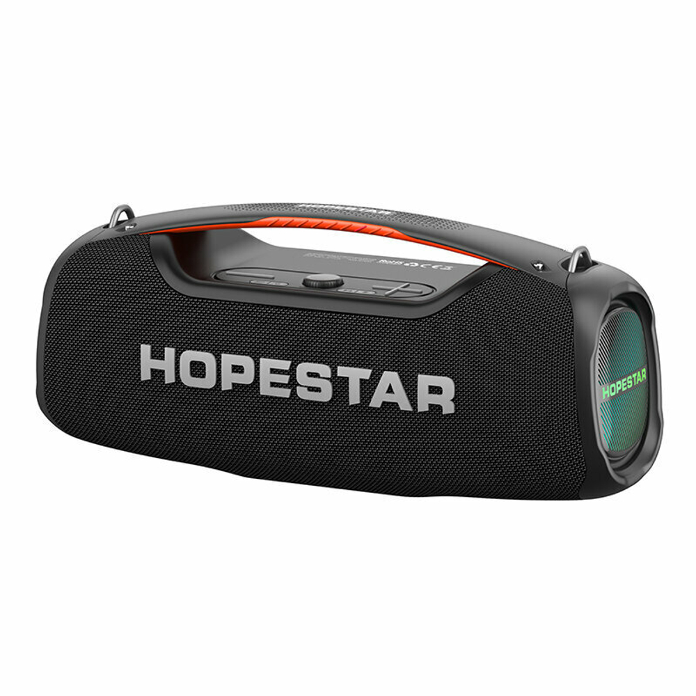 Портативная Беспроводная Bluetooth Колонка Hopestar A60, 100W / Караоке Система / Беспроводной Микрофон / хаки