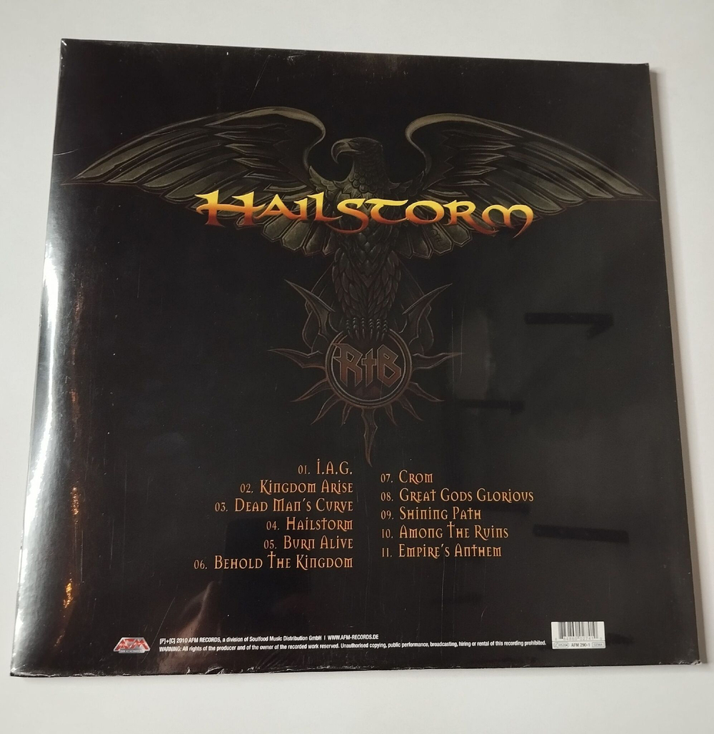 Винтажная виниловая пластинка LP Ross The Boss Hailstorm (Germany 2010) (Sealed)