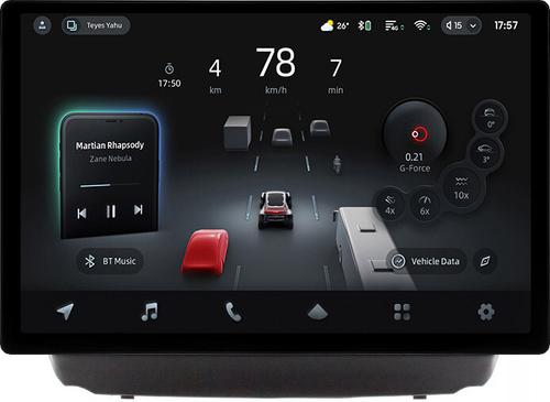Магнитола для Hyundai iХ35, Tucson 2 2009-2015 (штатный усилитель, рамка 10) - Teyes CC4-PRO монитор 13" 2K QLED на Android 13, Быстрейшая, Snapdragon 778G, ИИ, CarPlay, DSP, 4G SIM-слот