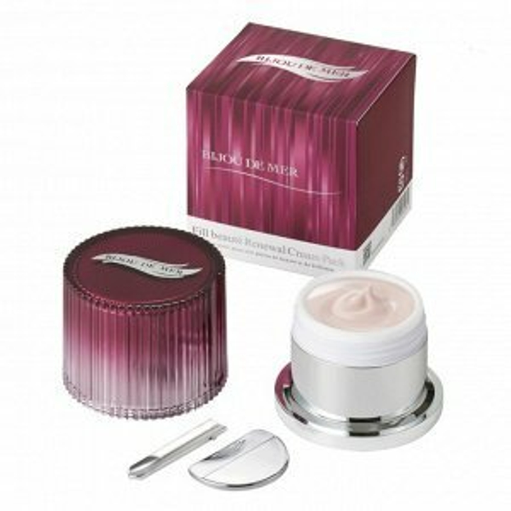 BIJOU DE MER FILLBEAUTE Renewal Cream Pack - маска детокс с фуллеренами