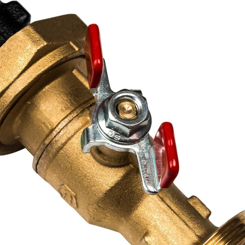Насосная группа с прямым контуром 1" с насосом Grundfos UPSO 25-65 в теплоизоляции