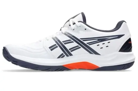 Мужские кроссовки для сквоша/бадминтона Asics Powerbreak FF - white/nova orange