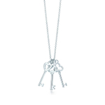 Подвеска из серебра 925, Tiffany 💠 3 key - В наличии