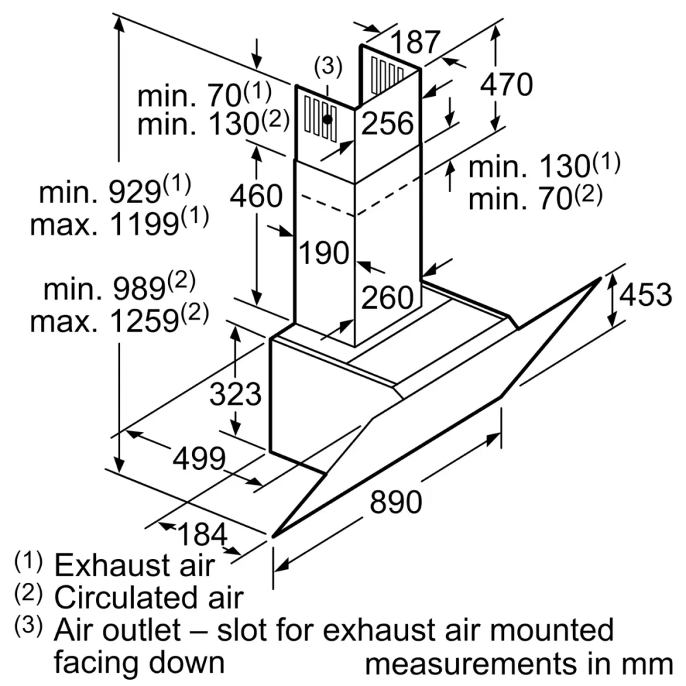 Вытяжка Bosch DWK97HM61T
