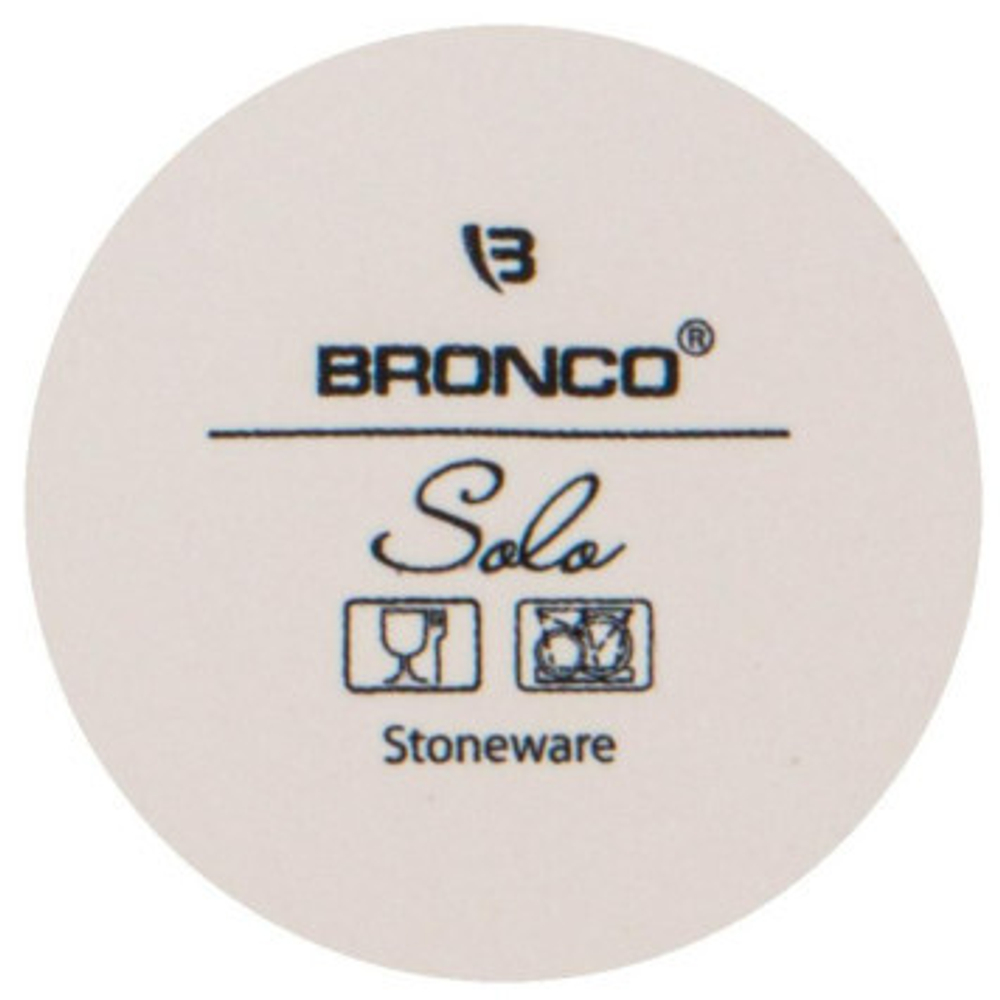 Кружка Bronco "Solo" 350мл бежевая