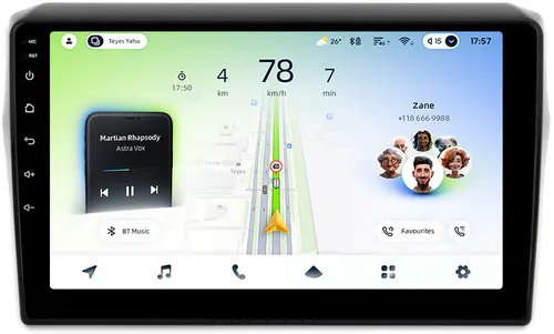 Магнитола для Suzuki Swift 5 2016-2023 (рамка матовая) - Teyes CC4L монитор 10.1" IPS, Android 14, Быстрая, Snapdragon 662, CarPlay, 4G SIM-слот