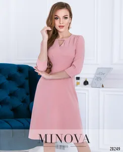 Платье 3114-розовый Minova