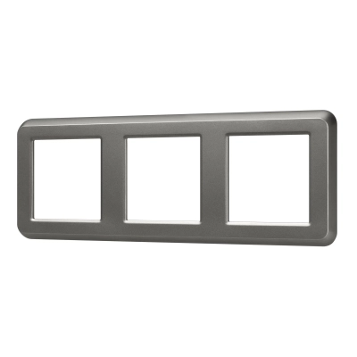 Рамка пластиковая FRM-VERSA-PL-3-GR (Arlight, -)