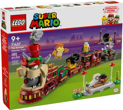 Конструктор LEGO Super Mario 71437 Поезд Боузер Экспресс