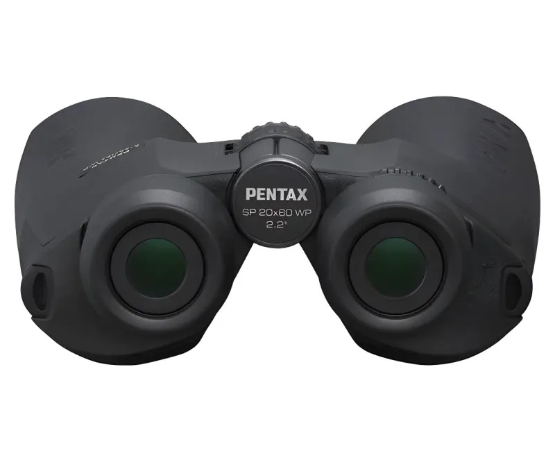 Бинокль Pentax SP 20x60 WP - вид спереди, объективы
