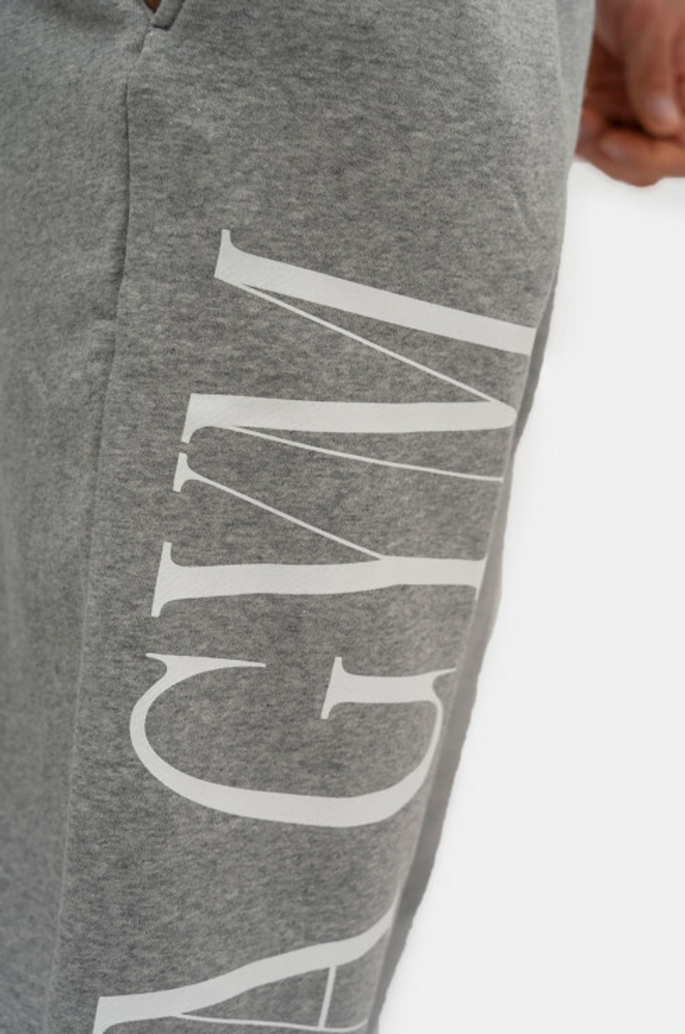 BEAST MODE ON ICONIC SWEATPANTS 186 Светло серые